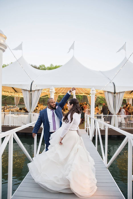 Lanier Islands wedding at Venetian Pier