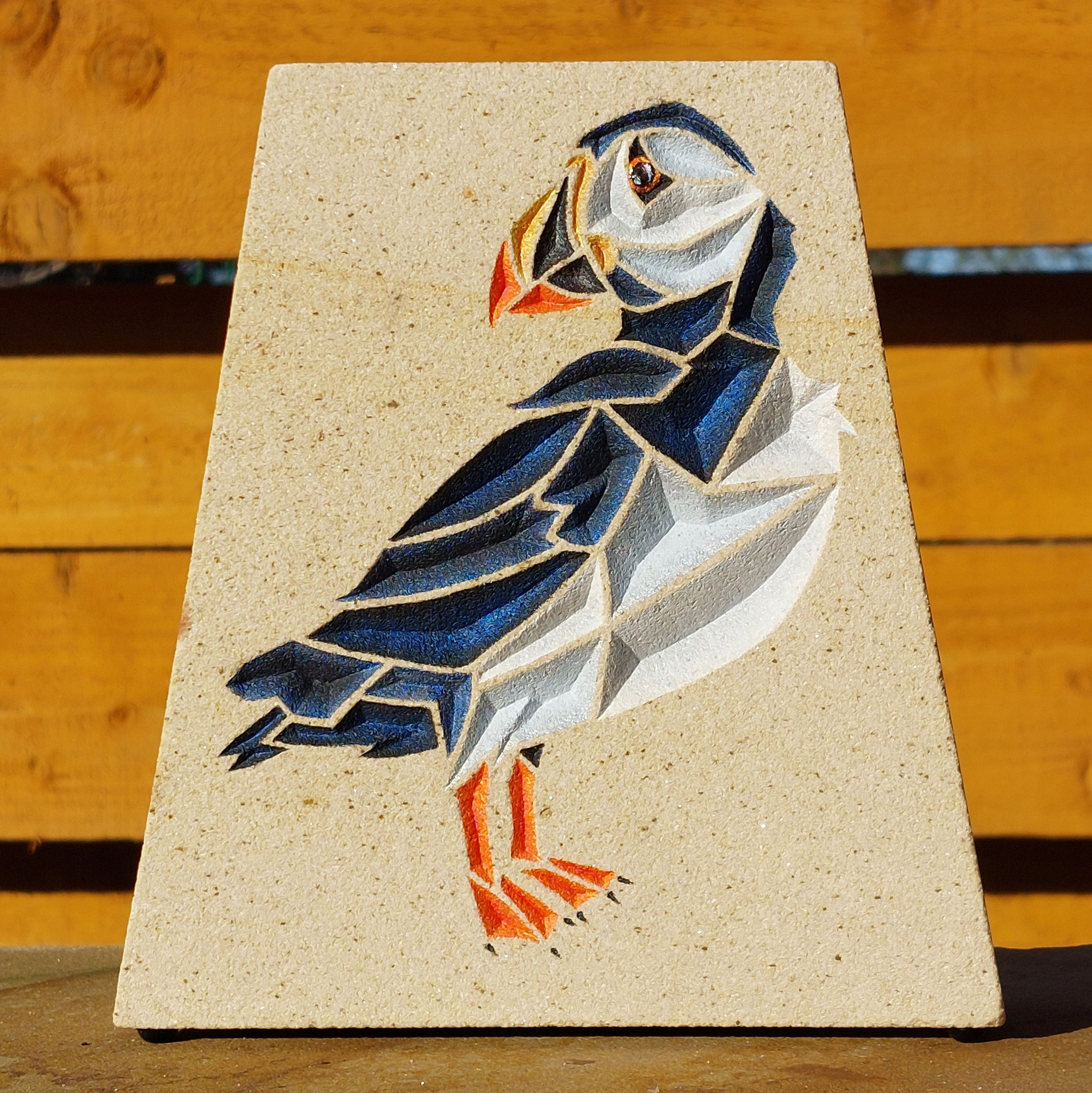 Geometric Puffin 