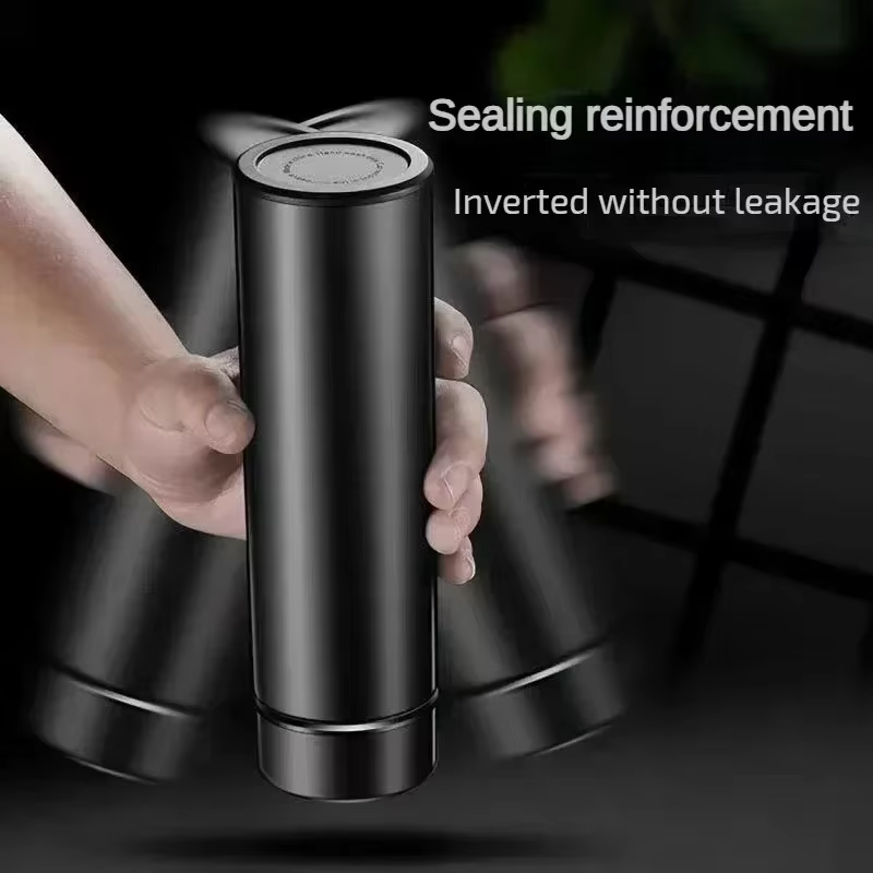 Miniatura: Intelligent Temperature Thermos Bottle Sports Water Cup Car Insulated Cup Keeps 