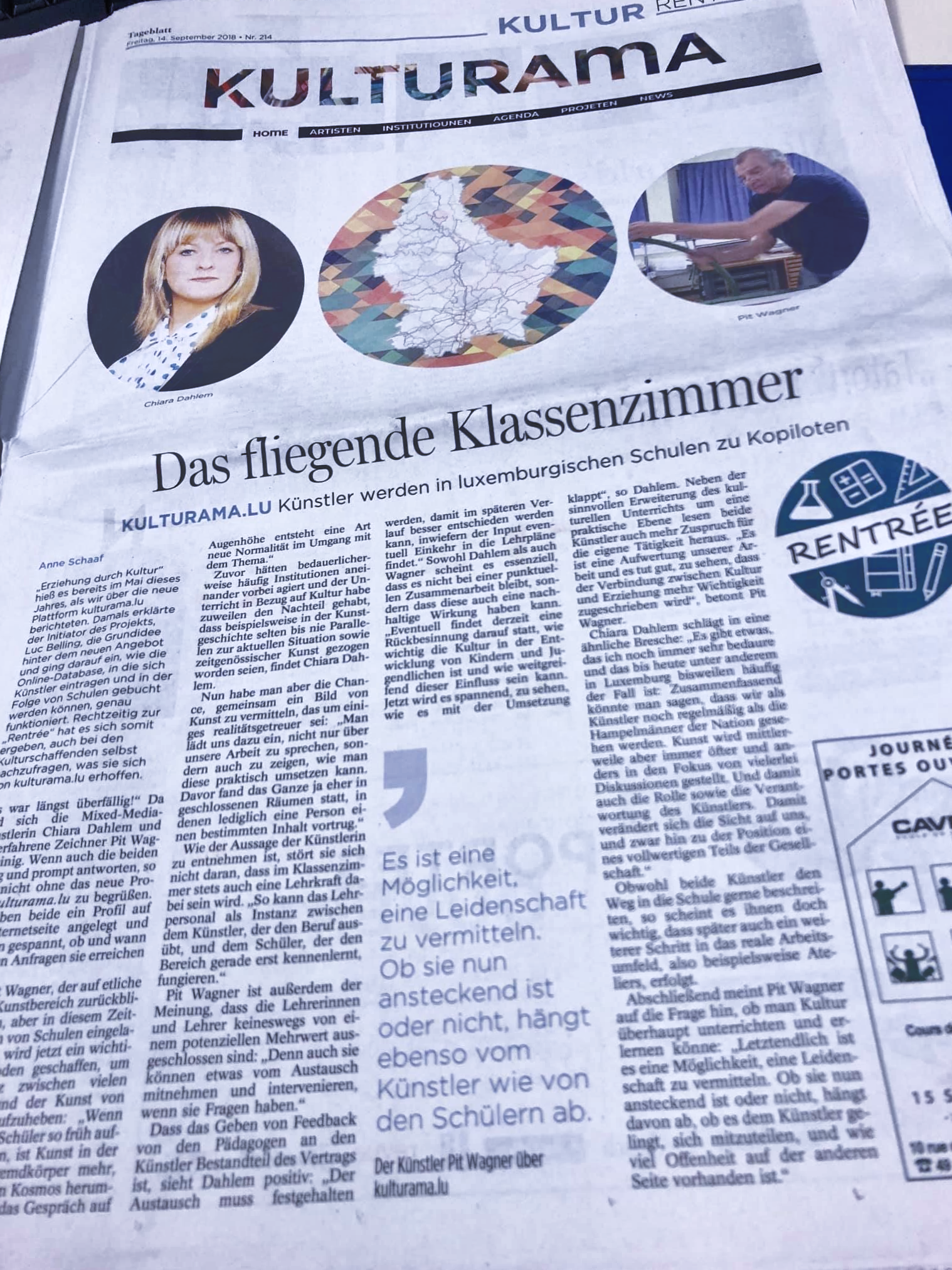 TAGEBLATT 2018