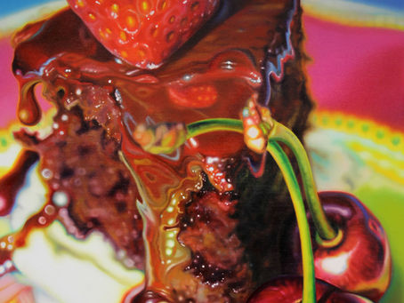 "Zoomed-In" Still Life Drawing