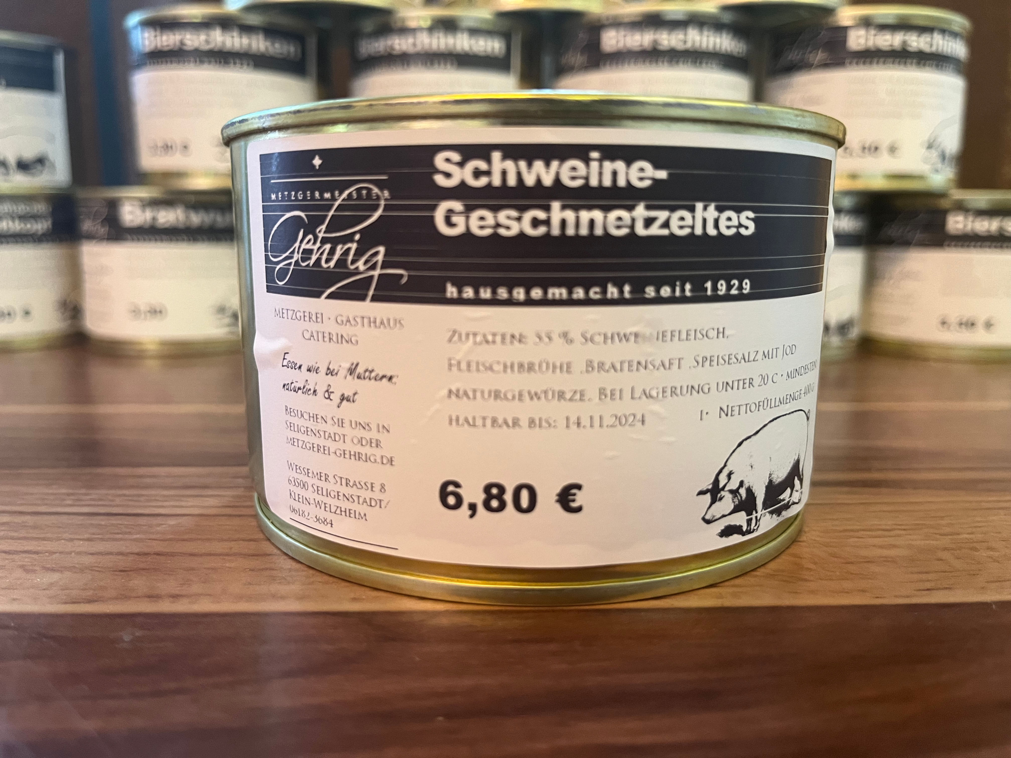 Schweine-Geschnetzeltes