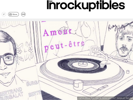 Clip "L'Amour peut-être" sur les Inrocks