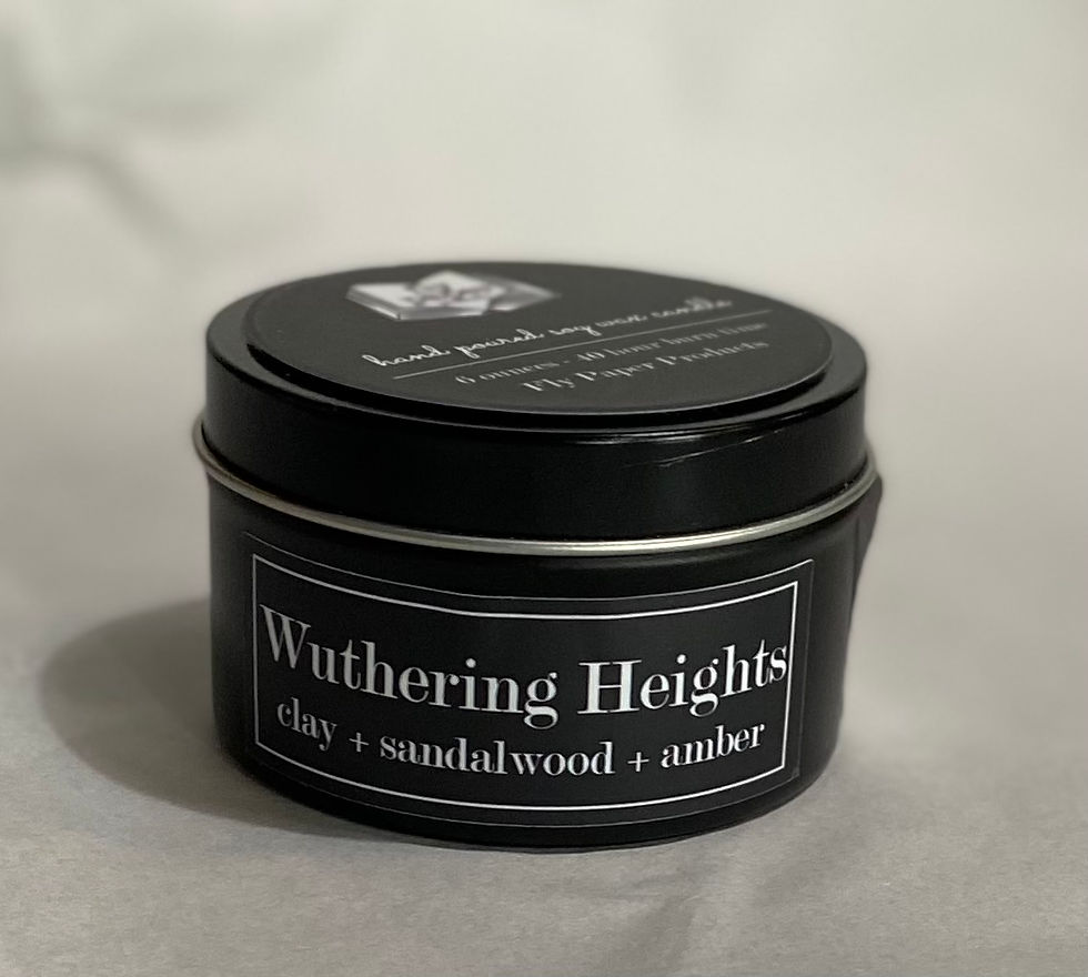 Fly Paper Products 6 oz Candle Wuthering Heights