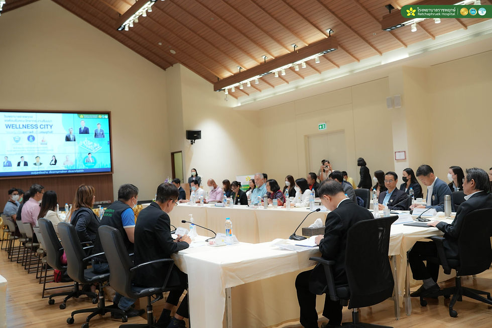 "Khon Kaen as a Wellness City-Creating a Strong Economy" Ratchaphruek Hospital Hosted a Seminar