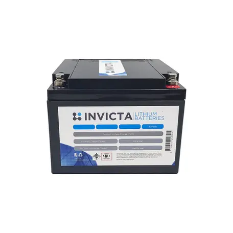 Invicta 24V12AH Lithium battery