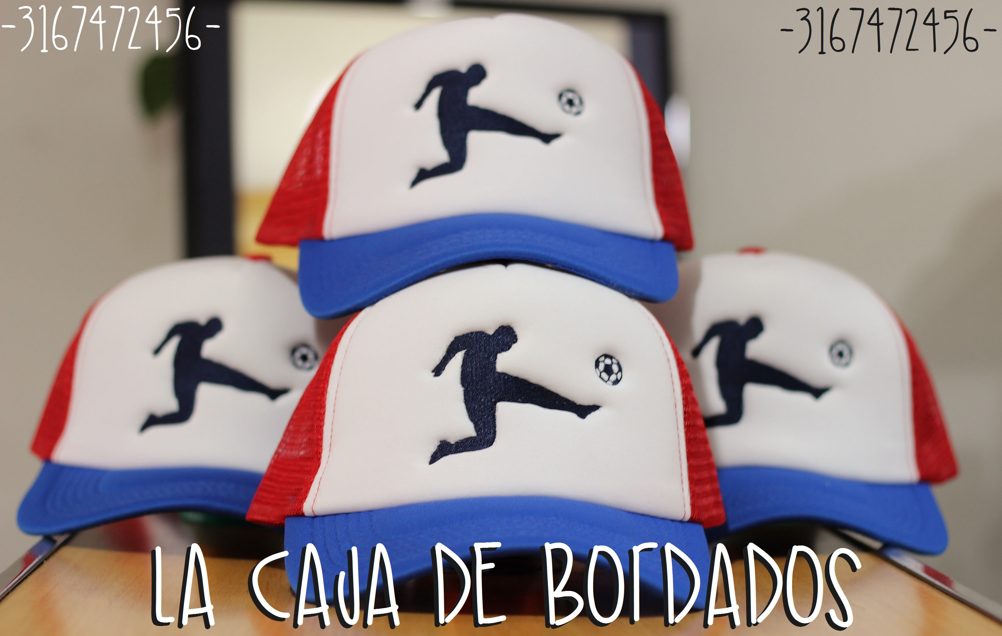 GORRAS FUTBOLISTAS