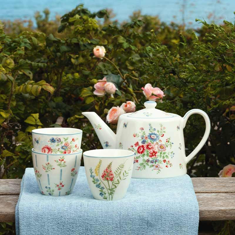Miniaturbild: GreenGate Latte Cup | Ailis white