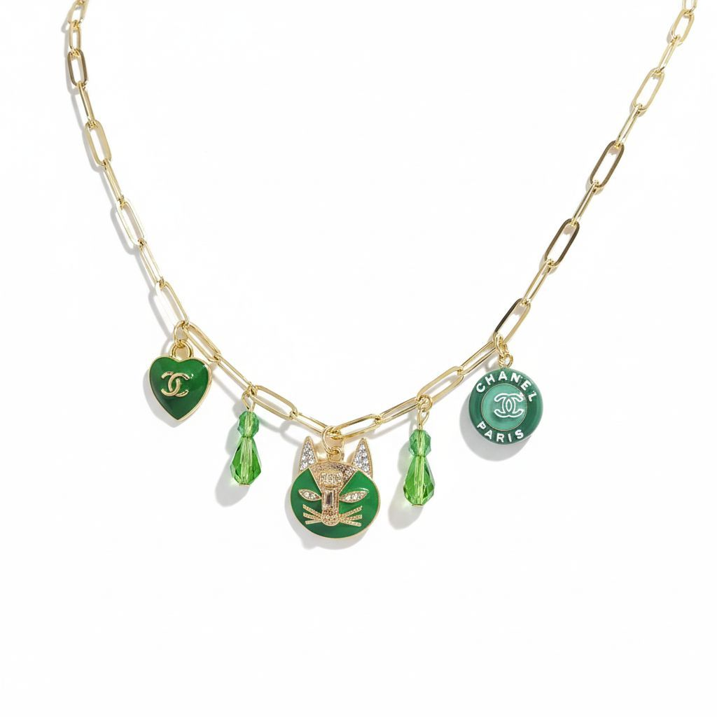 Chanel Charm Paperclip Chain - Upcycle