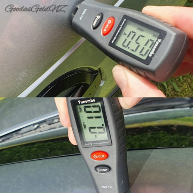 Paint thickness meter