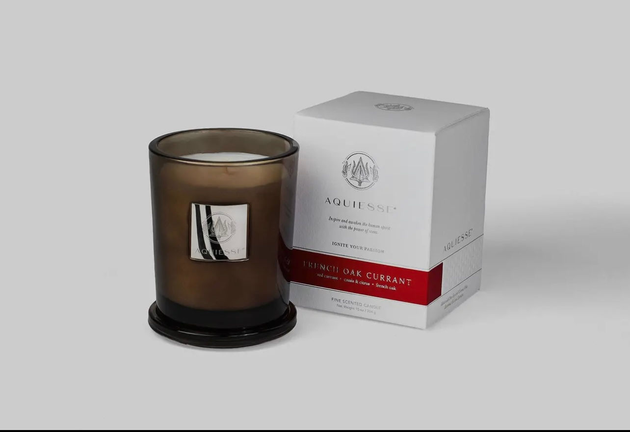 AQUIESSE French Oak Currant Large Soy Candle