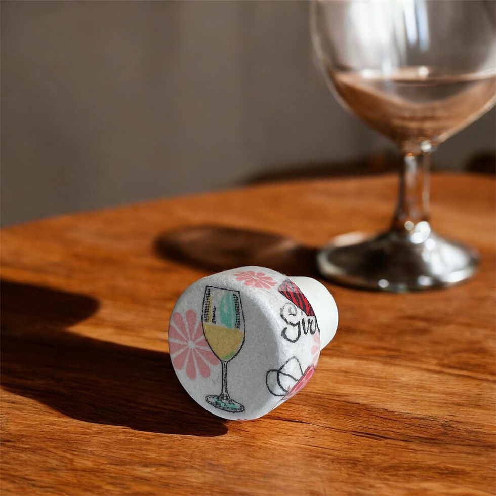 Thumbnail: Wine stopper | Shopping girl (40R)