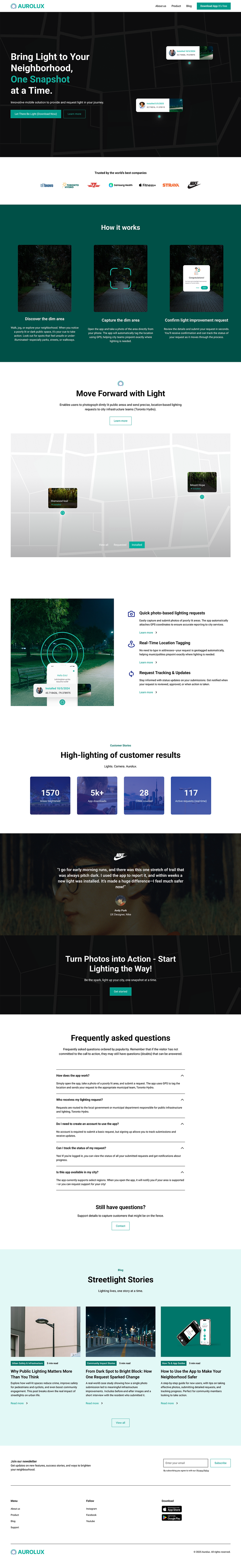 Aurolux Landing Page v2