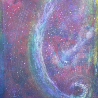 20 Cosmic Connection, 30x40 acryl