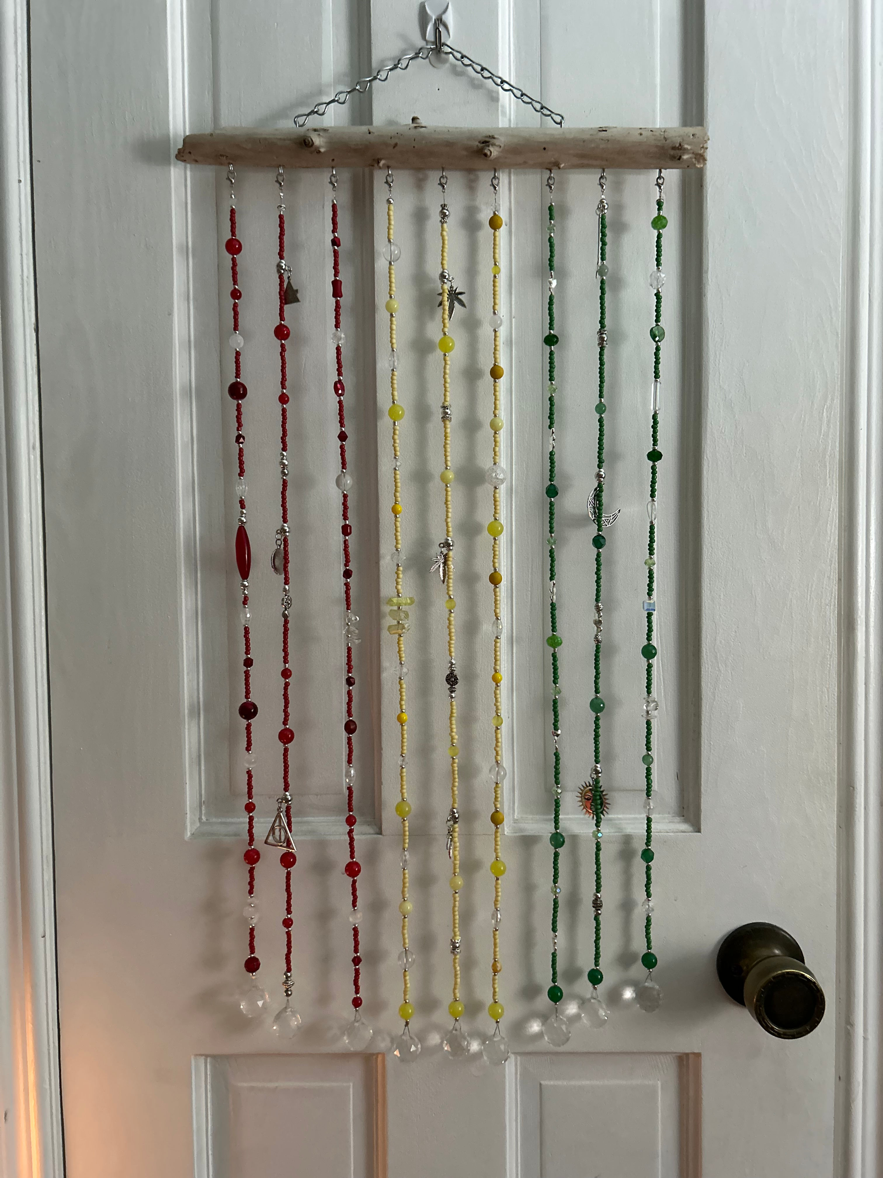 Crystal Rasta Sun Catcher