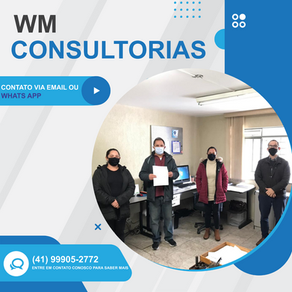 EMPRESA APROVADA EM MANUTENÇÃO ISO 9001:2015 APÓS ASSESSORIA E CONSULTORIA DA WM CONSULTORIAS ISO