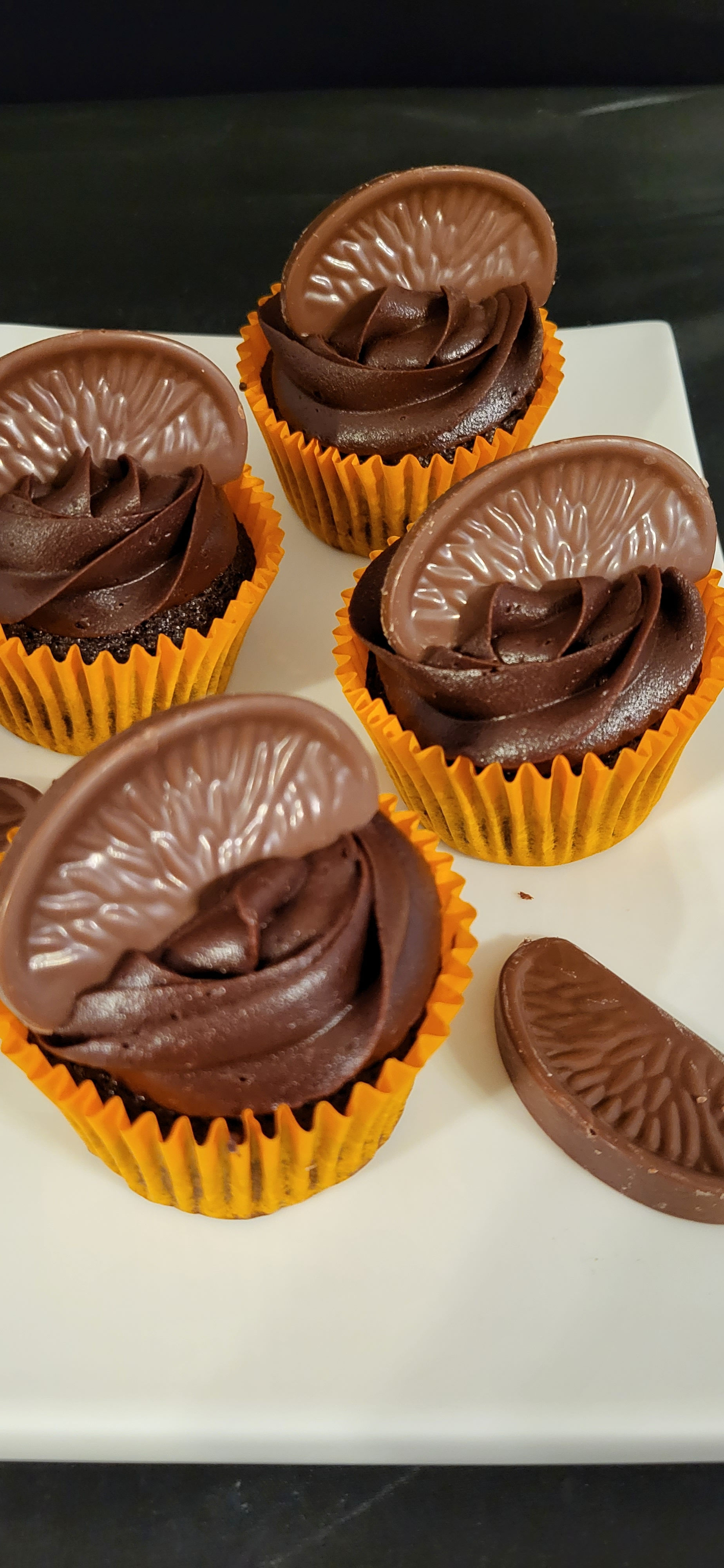 Chocolate Orange Cupcake