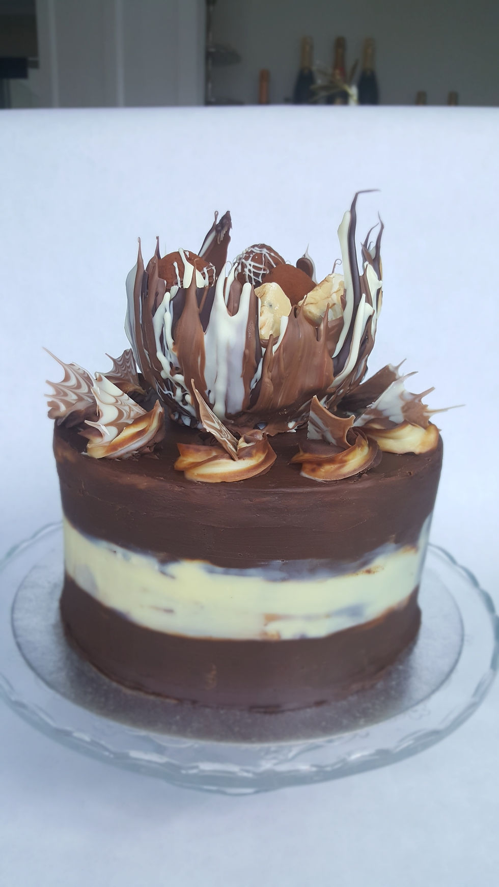 Thumbnail: Chocolate Fudge with Handmade Truffles