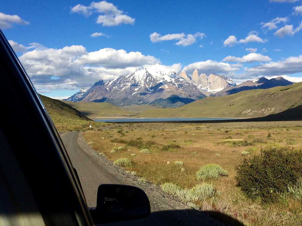 Cuernos y Torres from the road