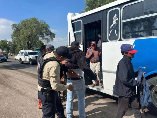 Guardia Civil de Tecámac refuerza vigilancia en el transporte público