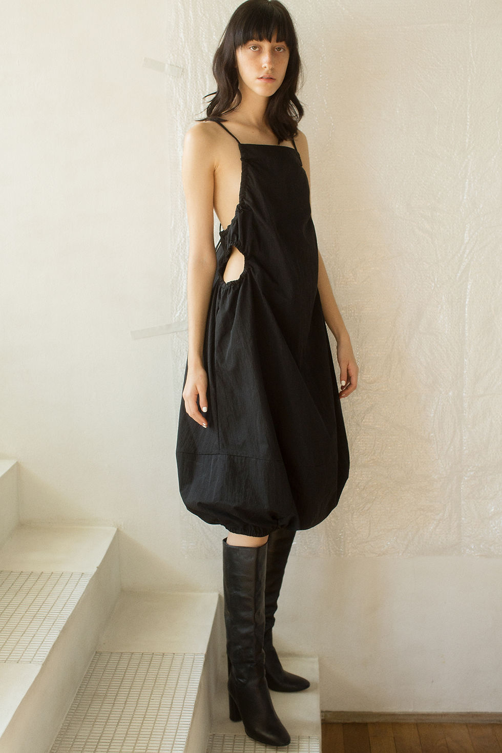 Thumbnail: LEINWANDE-- Side Open Summer Dress