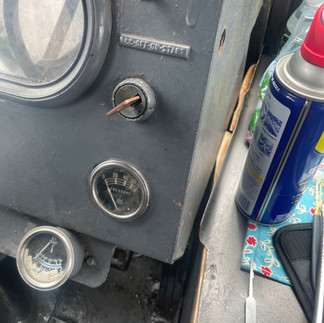 key in ignition - truck starts!