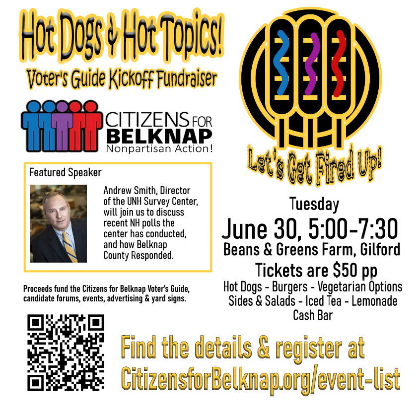 Hot Dogs and Hot Topics - Voter's Guide Kickoff Fundraiser