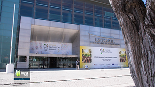 Entrada da conferência de Inovação EIP-AGRI 2024