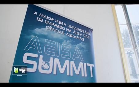 Reportagem Faça Chuva Faça Sol sobre o AEISA Summit