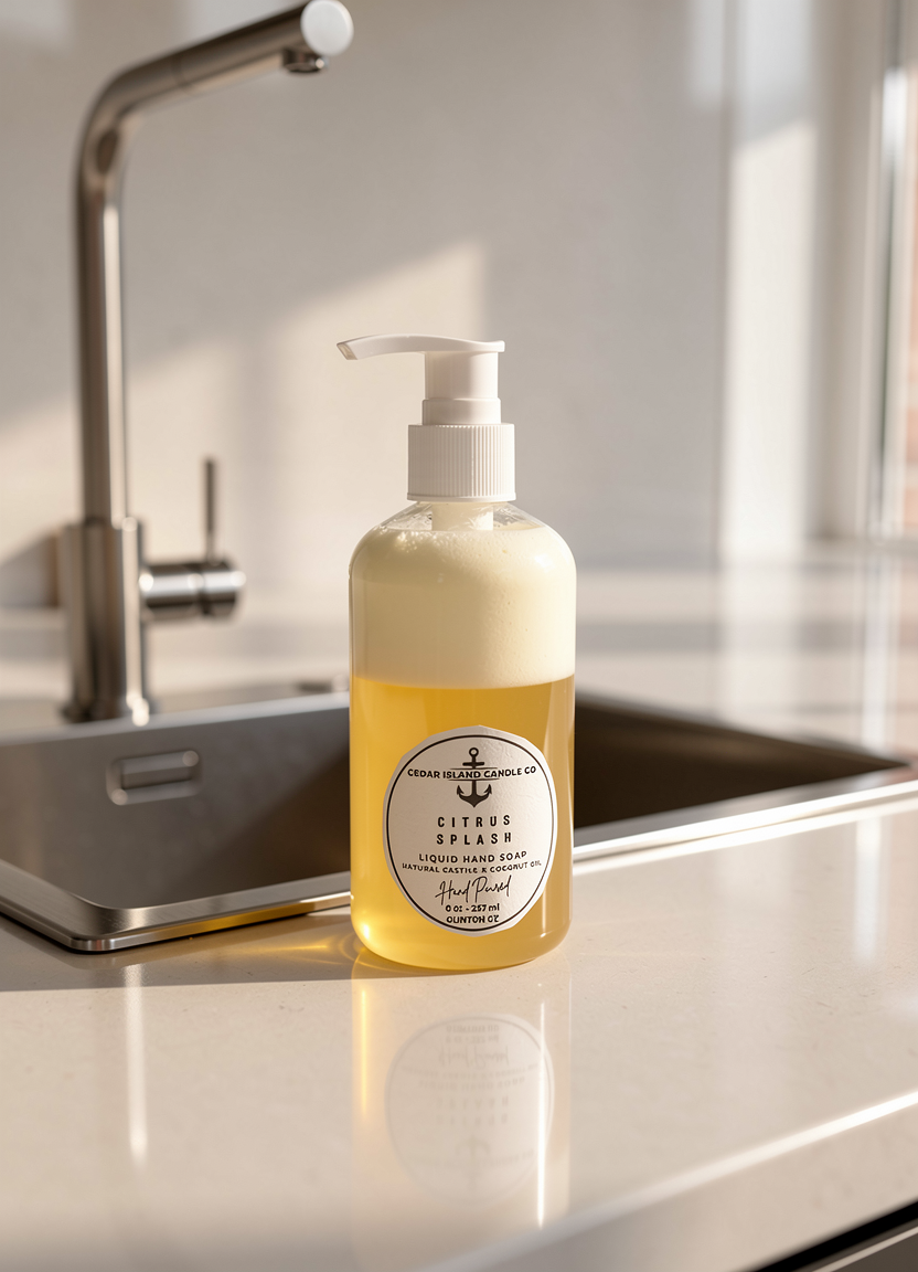 8 oz Liquid Hand Soap