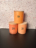 Thumbnail: 8.5 oz Cedar Island Colored Glass Candle