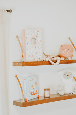Wood and Bamboo Shelving 2