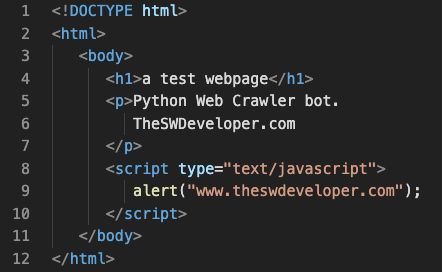 Create a simple Web Crawler with Python