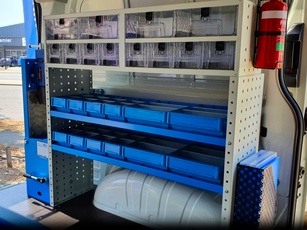 Toyota Hiace van fit-out