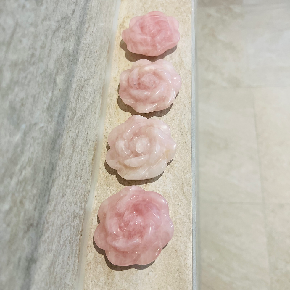 Miniature : Rose énergétique - Quartz rose