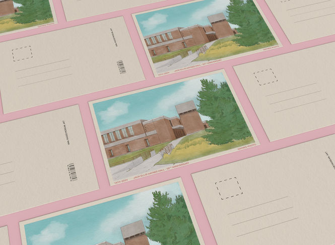 Postcards of Haynes Hall
