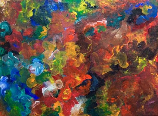 Jamail Khan, Goodbye, Acrylic on canvas