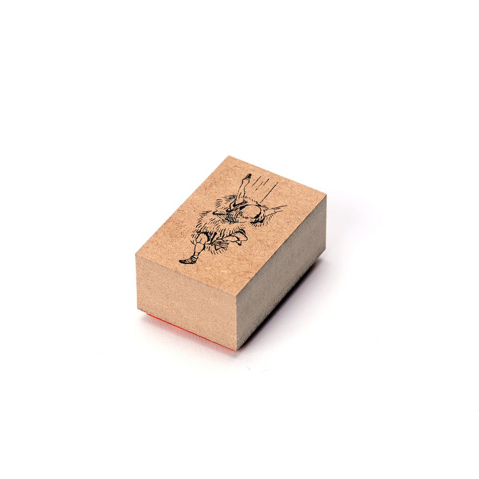 Rubber Stamp Collection HOKUSAI をどり バラC