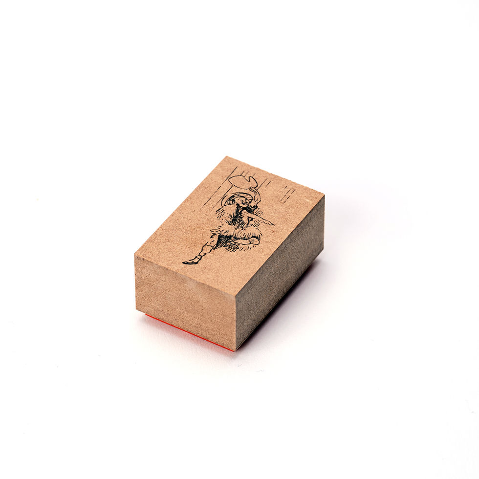 Rubber Stamp Collection HOKUSAI をどり バラA