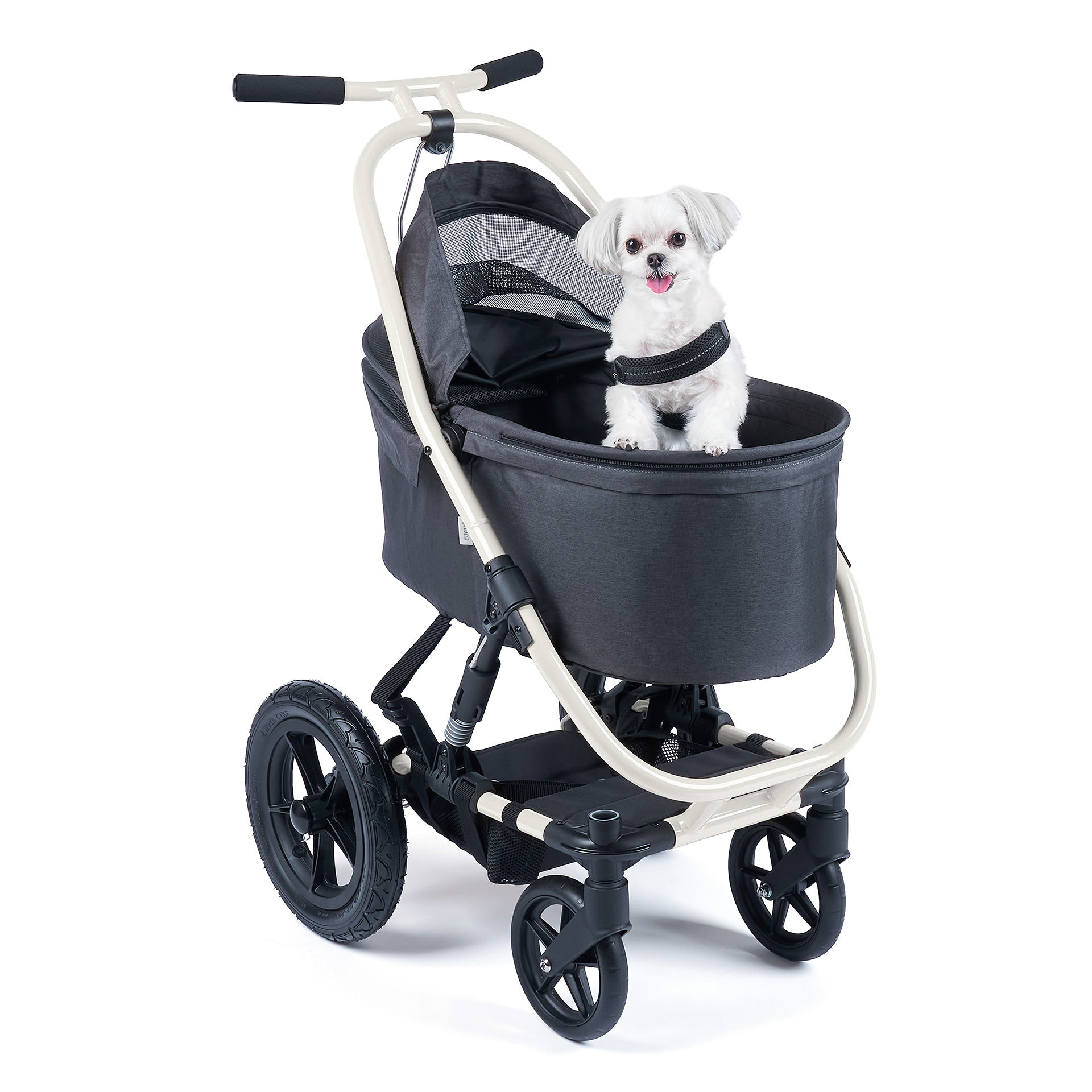 ペットカート ホワイト(再生品)使用例