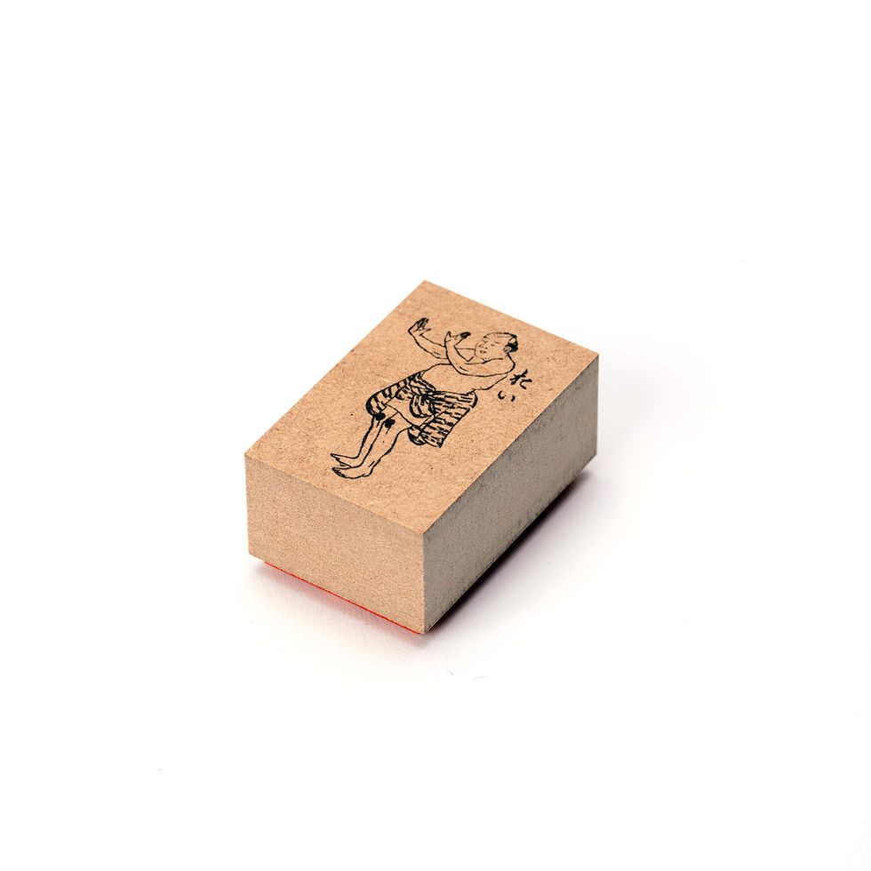 Rubber Stamp Collection HOKUSAI をどり バラH