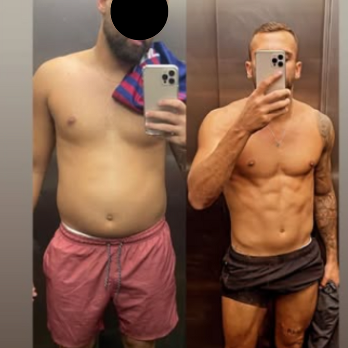 Antes e depois de João Victor
