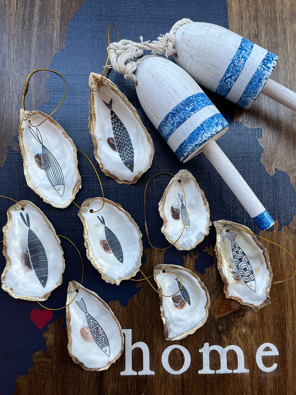 Thumbnail: Oyster Shell Ornaments