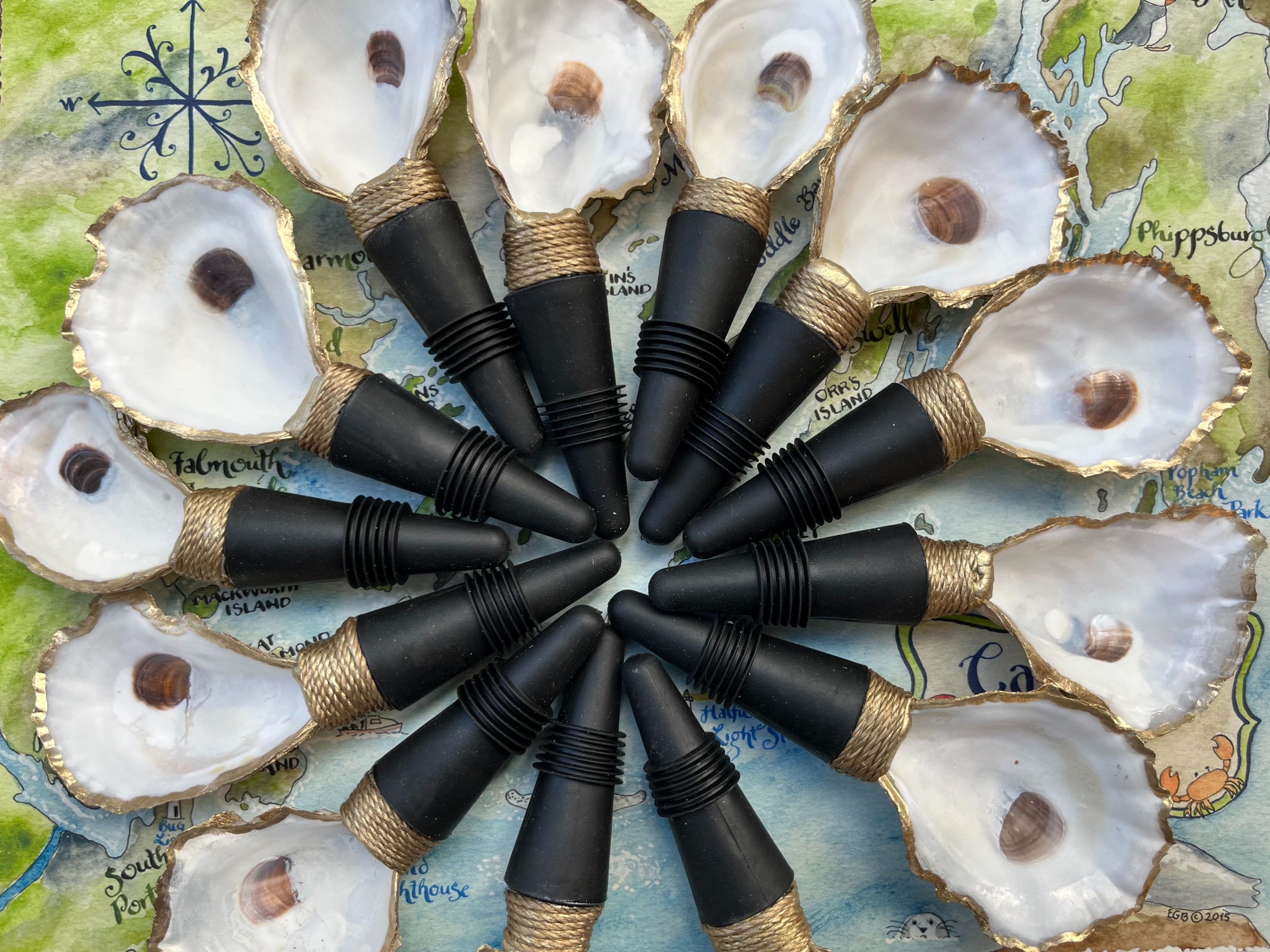 Oyster Wine Stopper