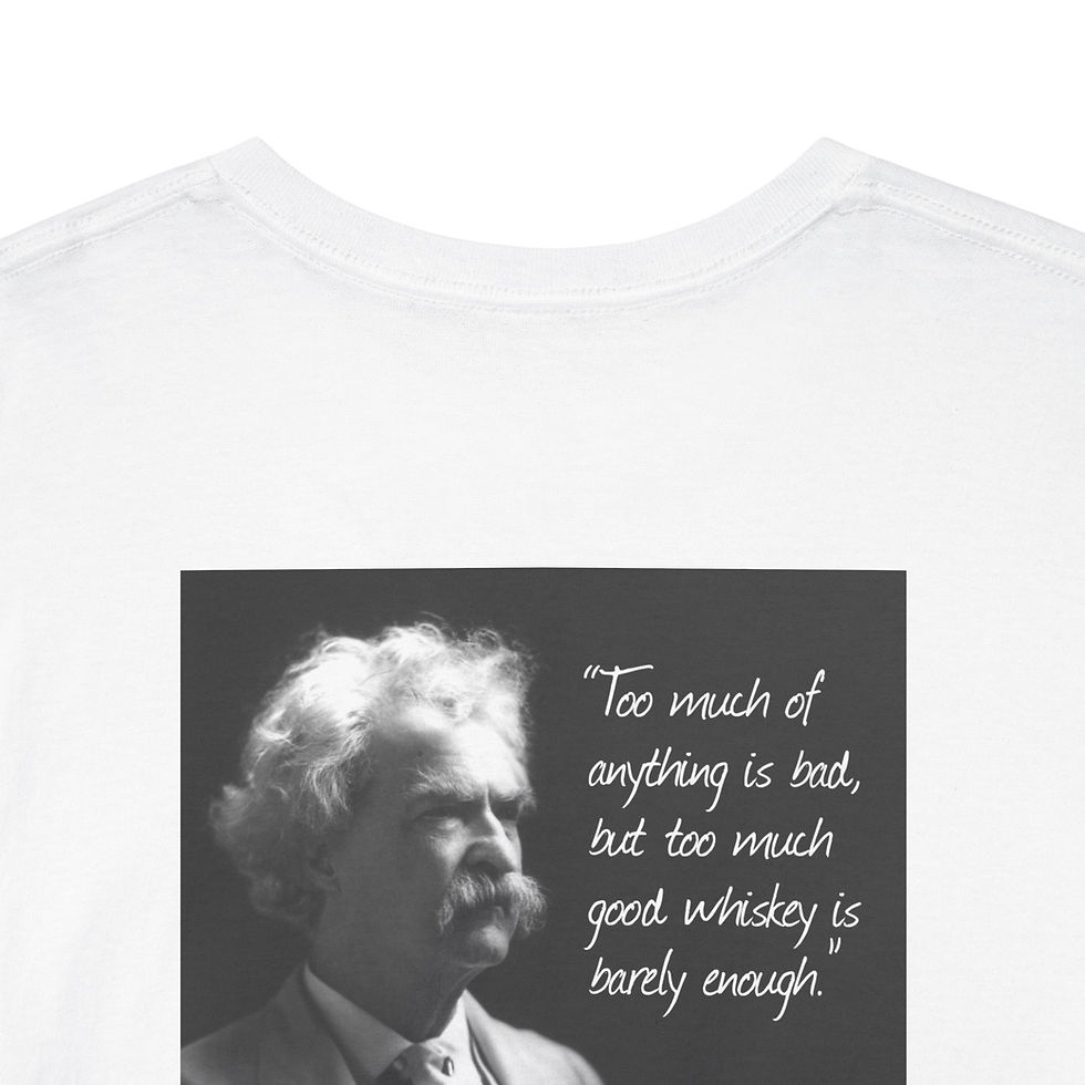 Thumbnail: Mark Twain Tee — Wit Aged to Perfection ★★★★★ 4.9 | Loved by B&B Fans