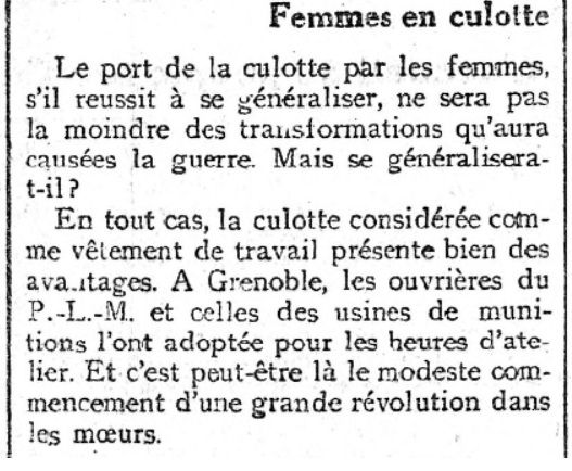 Le Siècle, article daté du 13/04/1916