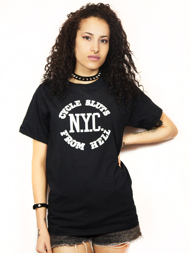 Thumbnail: CYCLE SLUTS FROM HELL Unisex T-shirt