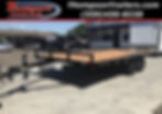 8.5x16 Deck-Over Trailer with Standard Features at ThompsonTrailers.com in Fresno