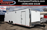 Look 8.5x30 Ignite Race Trailers available to order at ThompsonTrailers in Fresno (559)456-0228