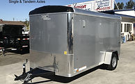 Cargo Mate Silver Crown Model Trailers at Thompson Trailers Fresno (559)456-0228